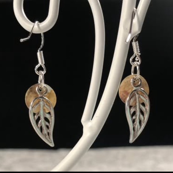 Handmade Sterling Silver & Pearl Earrings - Picture 5 of 6